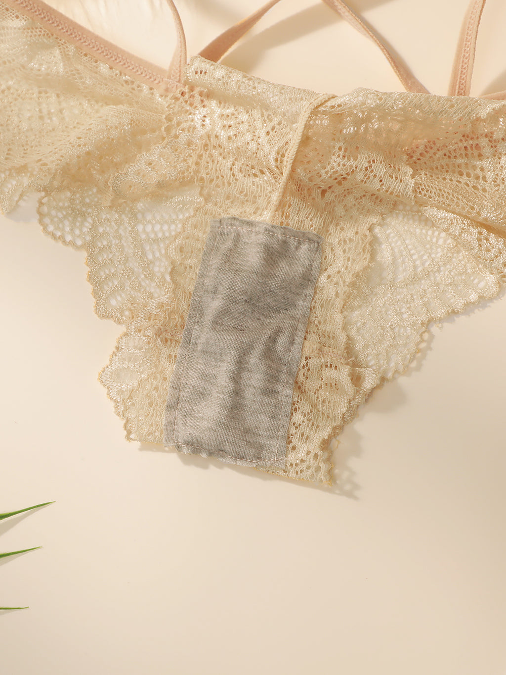 Sexy Lace Trim Lingerie Set